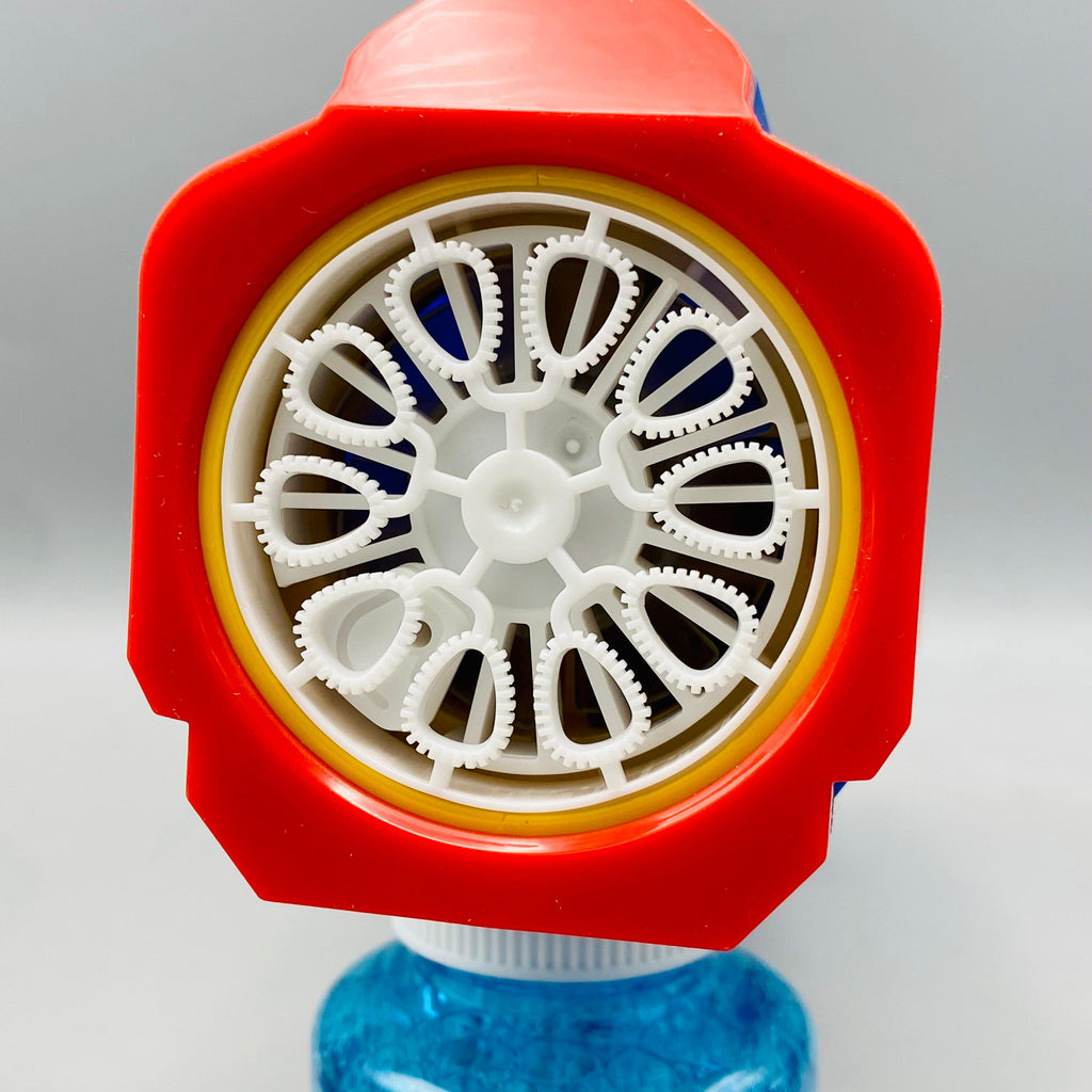 10 Holes Battery Operated Spider Colorful Bubble Gun