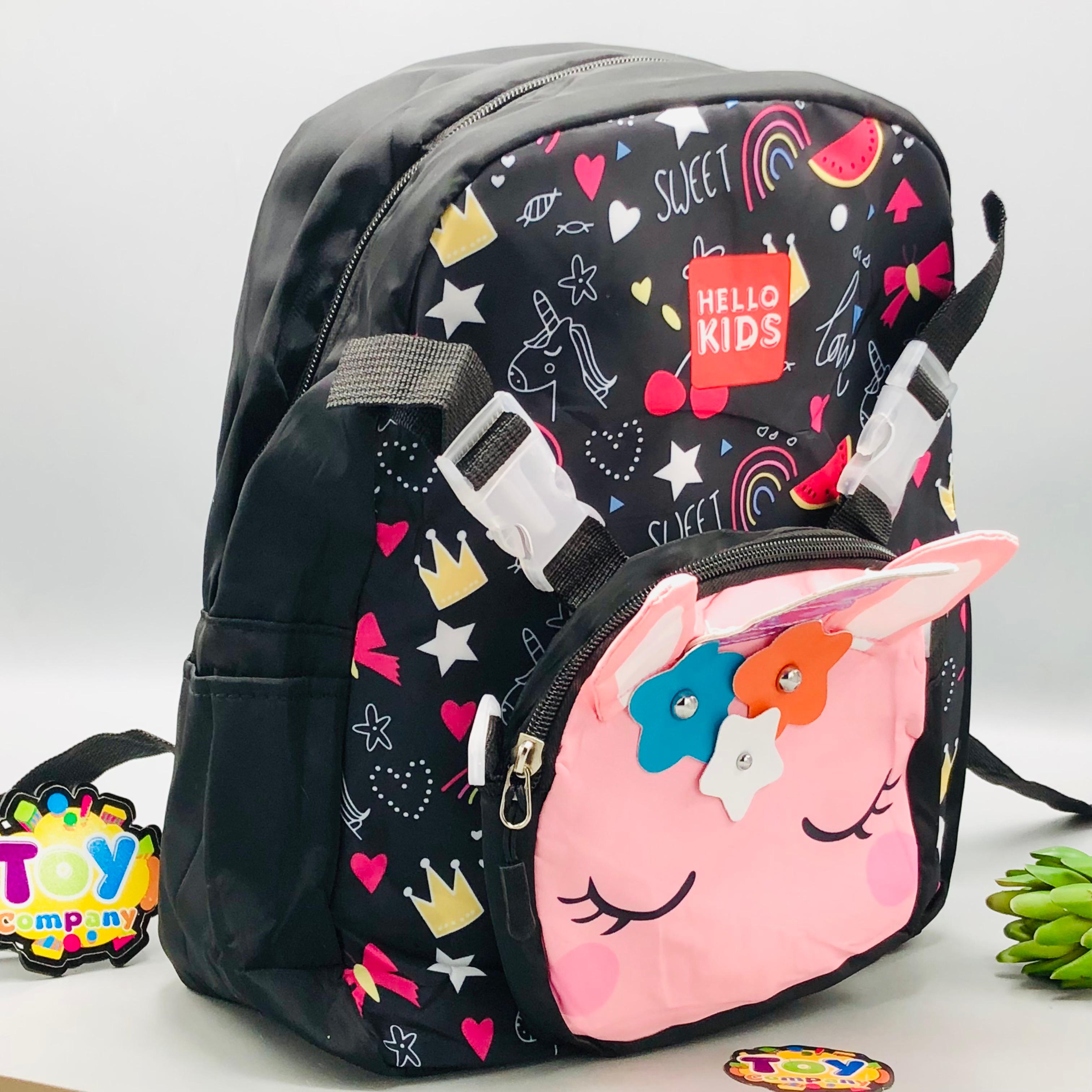 12* Inches Unicorn Themed Kids School Bag With Pocket