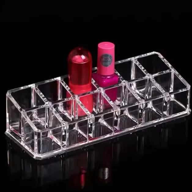 12 Grid Lipstick Organizer