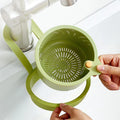 2 in 1 Sink Drain Basket Faucet Hanging Filter Bag