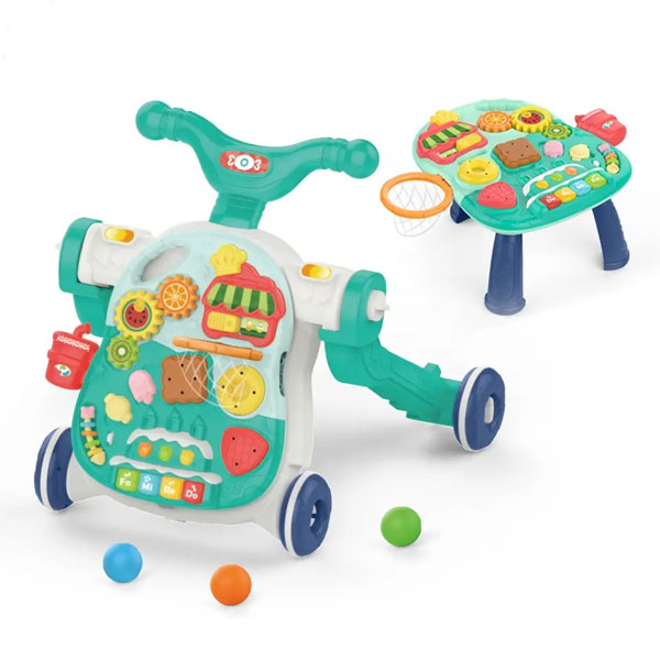 Huanger Multi-functional Baby Musical Walker & Activity Table