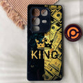 Infinix Note 50 / Note 50 Pro - King v2.0 Design 9 - Premium Metal Printed Soft Bumper Shockproof Case CS-43270