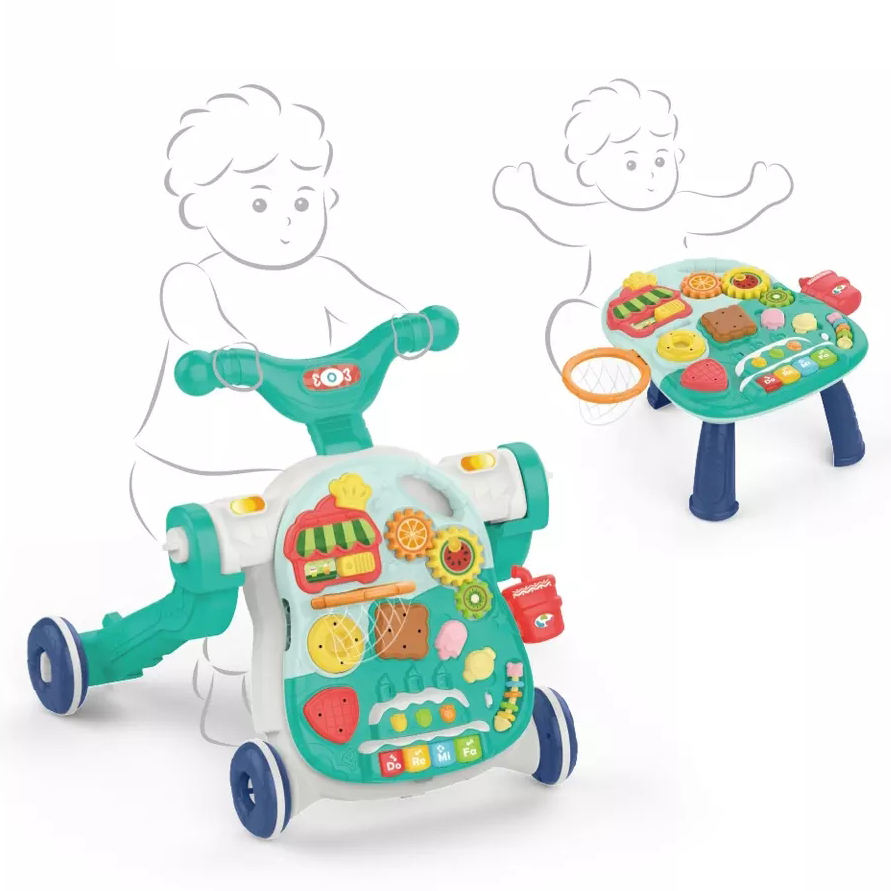 Huanger Multi-functional Baby Musical Walker & Activity Table