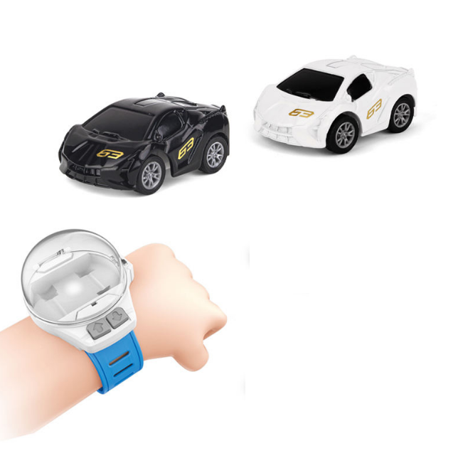 2.4GHz Mini Watch RC Alloy Car - Blue