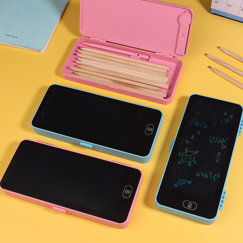 2 in 1 LCD Writing Tablet With Pencil Box
