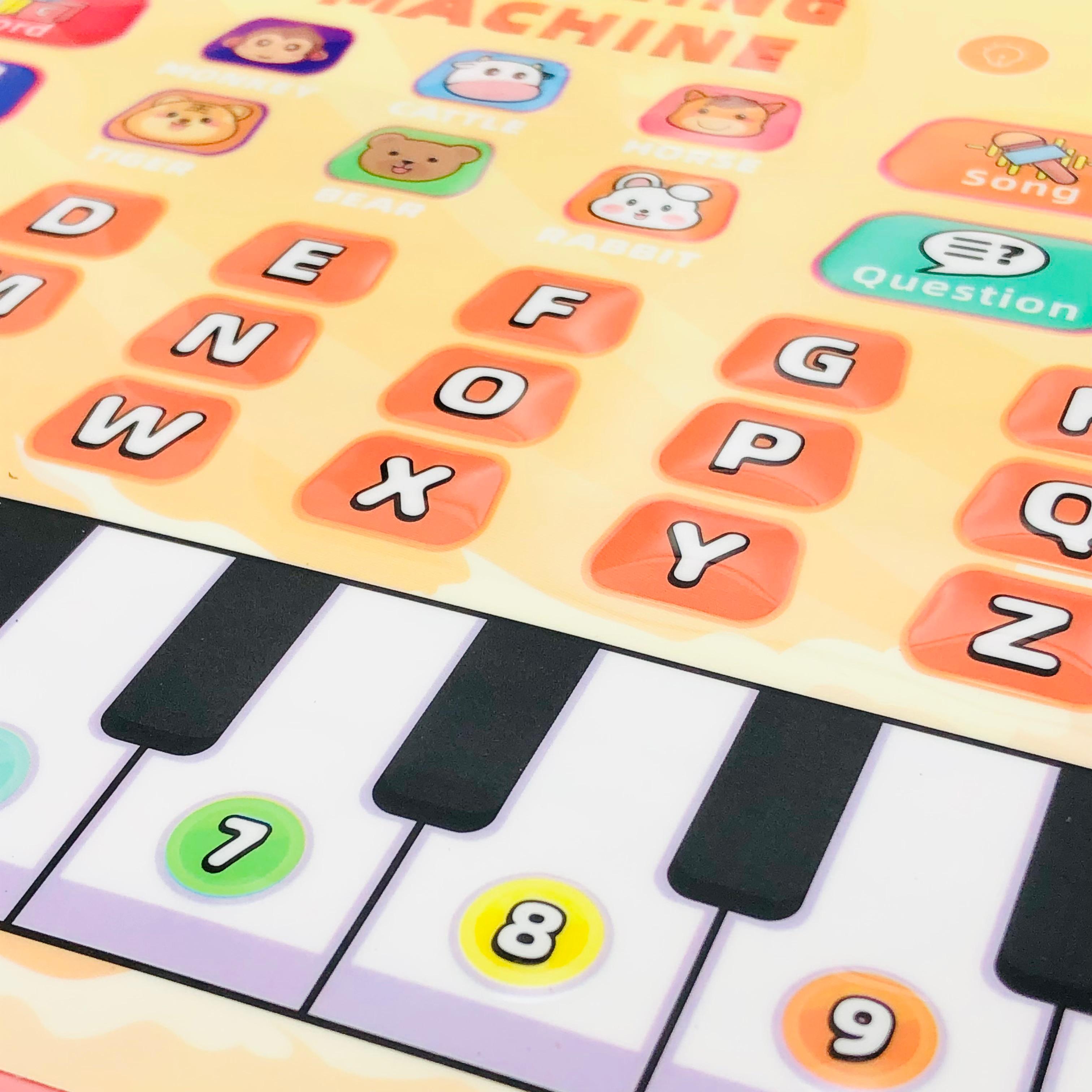 2in1 Kids Learning Laptop & LCD Writing Tablet - Pink