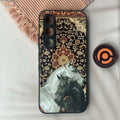 Infinix Hot 60 Pro - Persian Calligraphy Art 22 - Horse Heritage - Premium Metal Printed soft Bumper shock Proof Case CS-43431