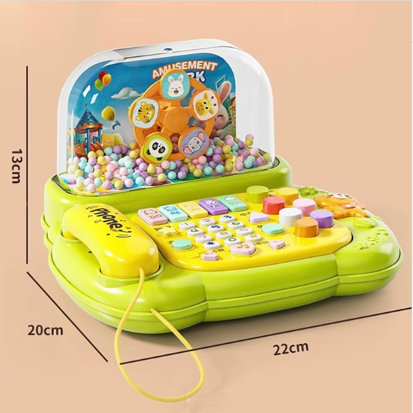 Multi-functional Toddler Musical Snowflake Telephone