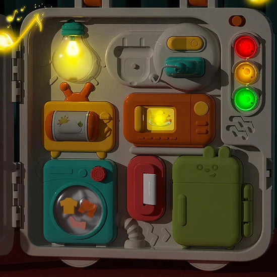 Multi-functional Montessori Puzzle Busy Book