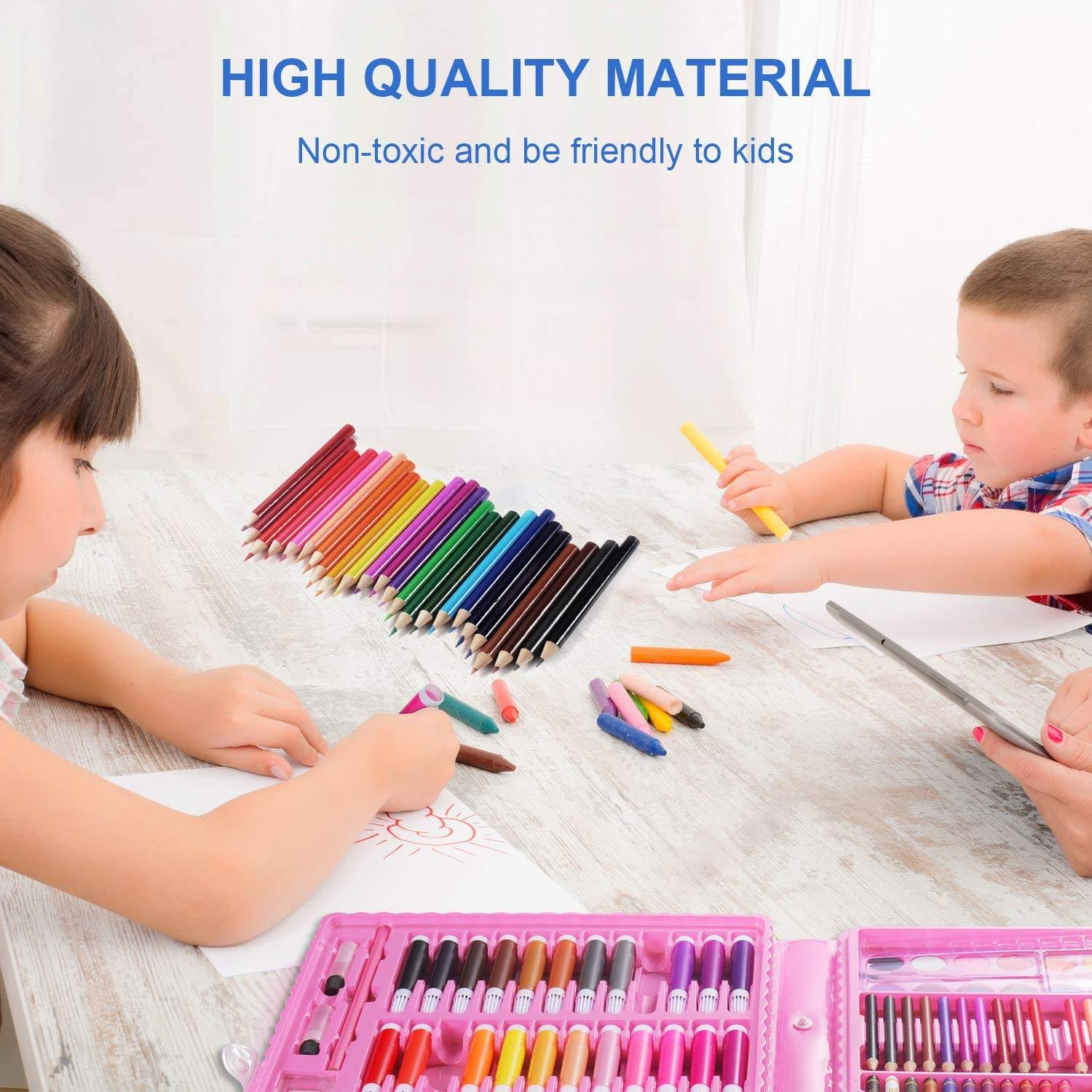 150Pcs Kids Premium Art Set