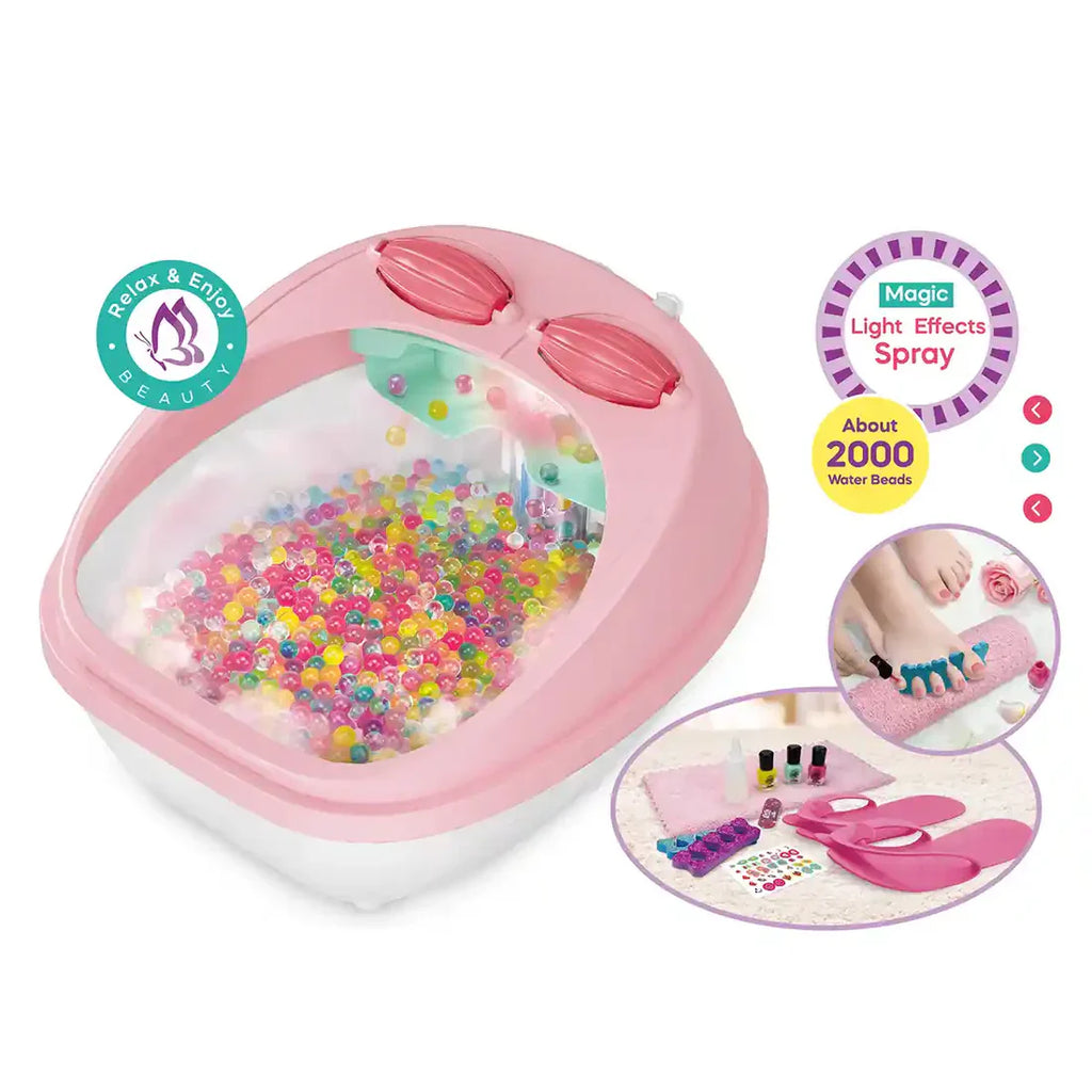 13Pcs Realistic Girls Magical Water Beads Soothing Foot Spa