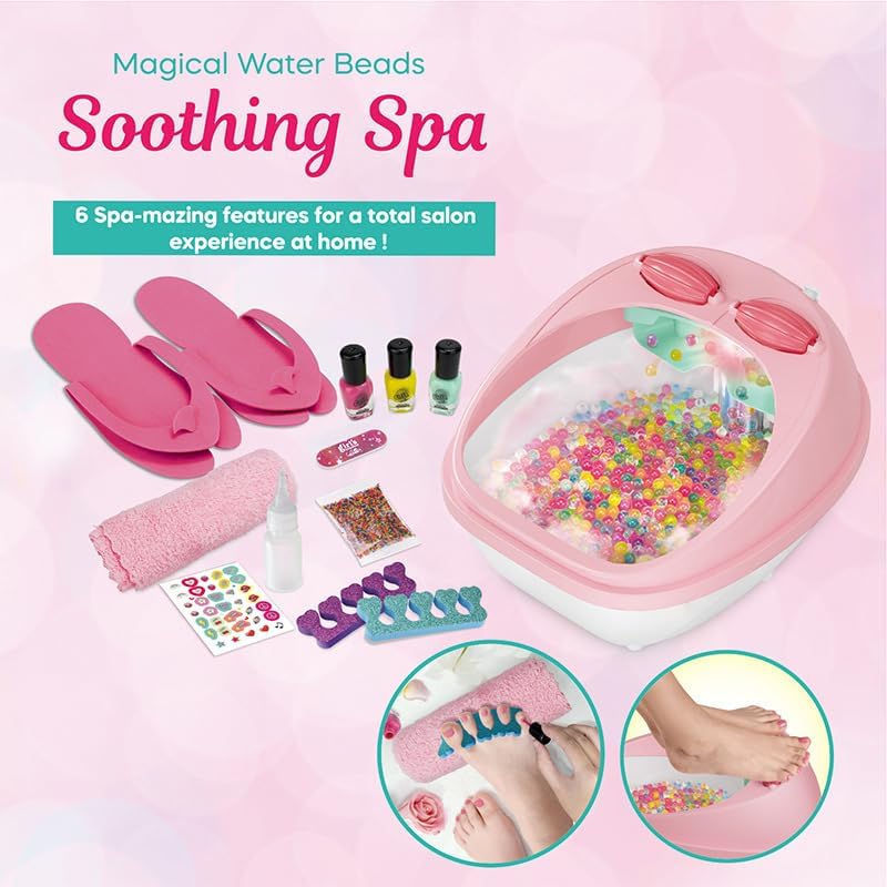 13Pcs Realistic Girls Magical Water Beads Soothing Foot Spa