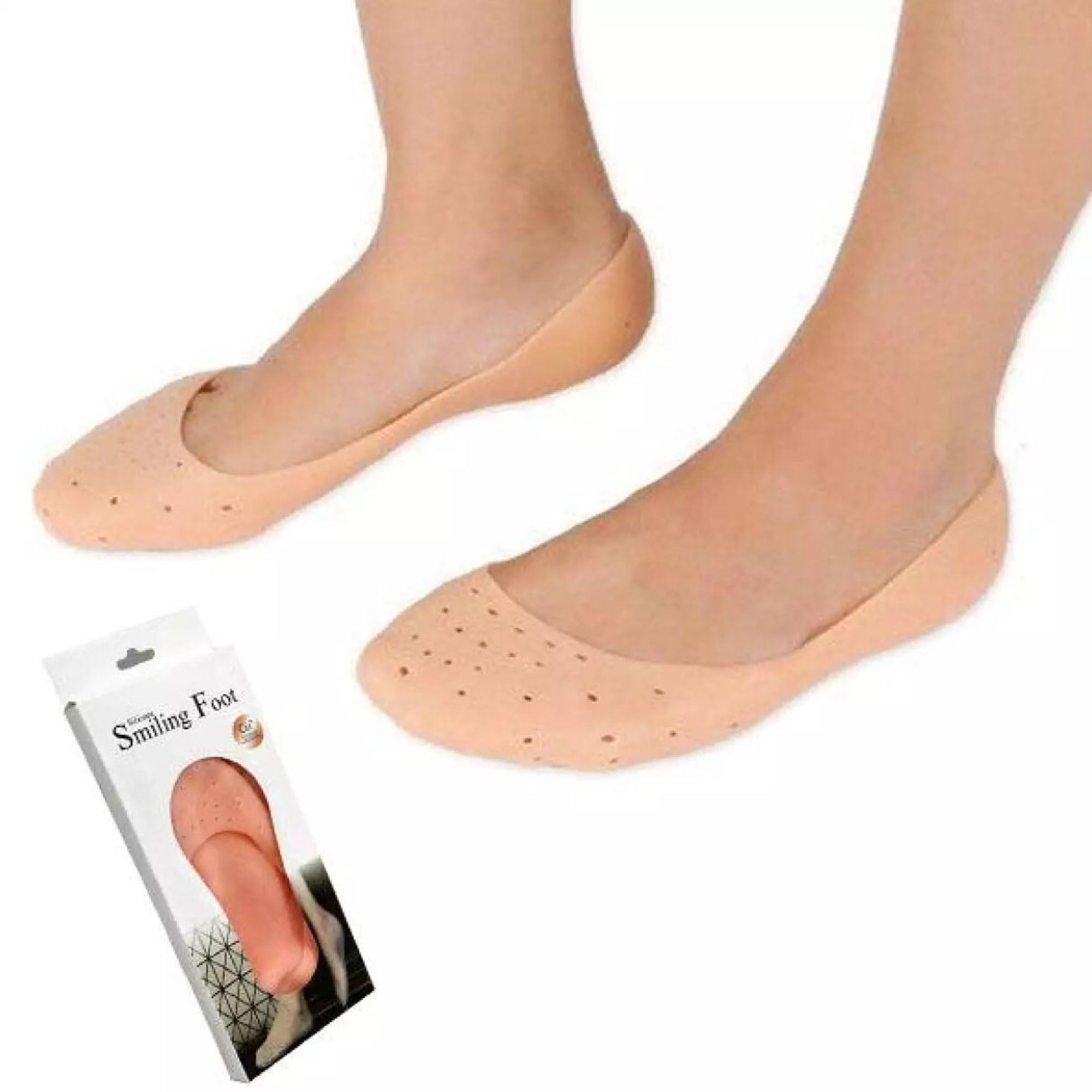 1 Pair Full Length Silicone Socks Anti Cracks