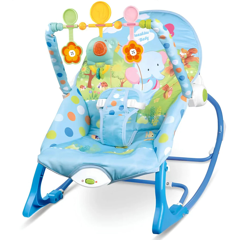 Musical Infant To Toddler Rocker Babysitter With Toys