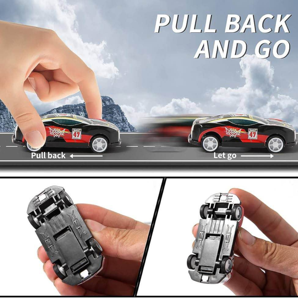 20 Pcs Diecast Metal Toy Car Set for Kids