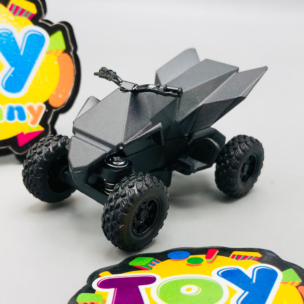 1:24 RC Diecast Tesla Model With Quad Bike