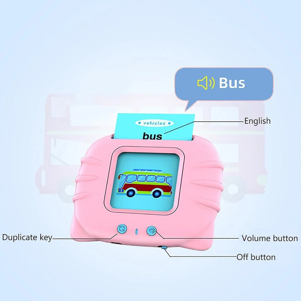 Talking Flash Card Educational Game Set for Preschool Kids