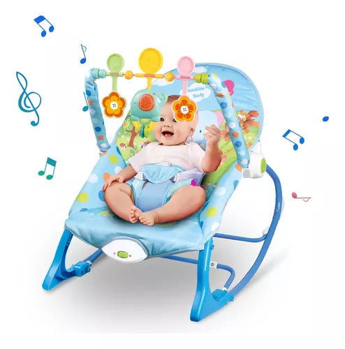 Musical Infant To Toddler Rocker Babysitter With Toys