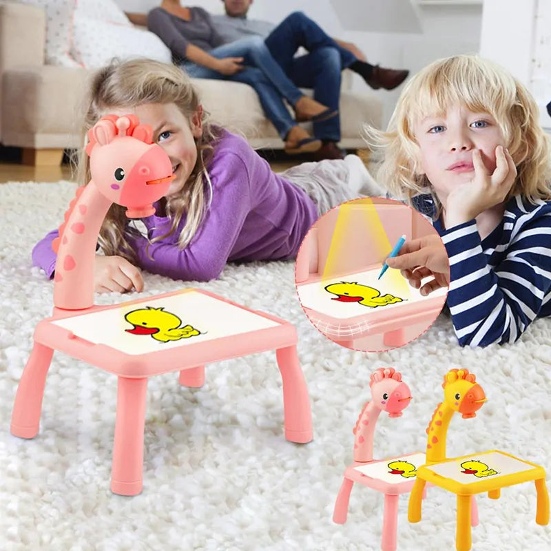 Led Art Drawing Projector Table