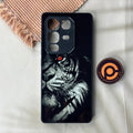 Infinix Note 50/ Note 50 Pro - Tiger  Design 7 - Premium Metal Printed Soft Bumper Shockproof Case CS-43468