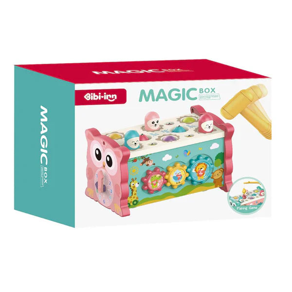 8in1 Mini ABS Multi-functional Busy Magic Box
