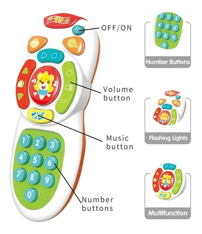 Sobebear Baby Cellular Musical Mobile Phone