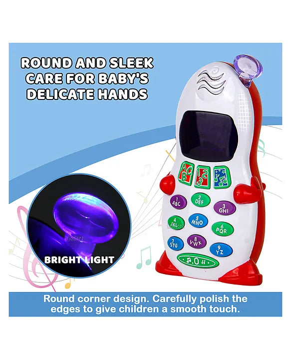 Toddlers Aptitude & Learner Musical Phone With LED Display
