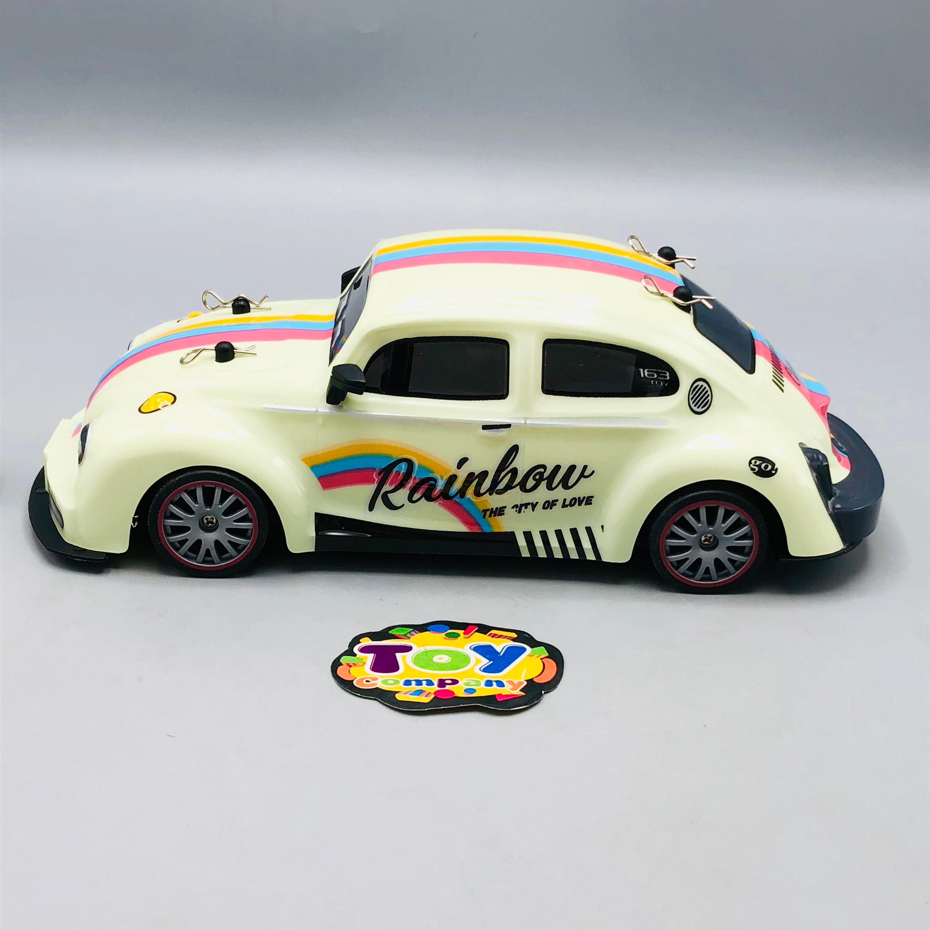 1:18 RC Volkswagen Beetle Foxy Drift Car With Smoke
