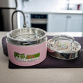 1.3-Liter Stainless Steel Lunch Box-Pink