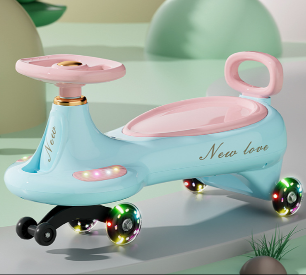 Kids Ride-on Auto Walker Twist Car - Blue