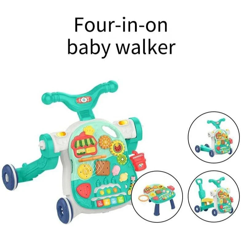 Huanger Multi-functional Baby Musical Walker & Activity Table