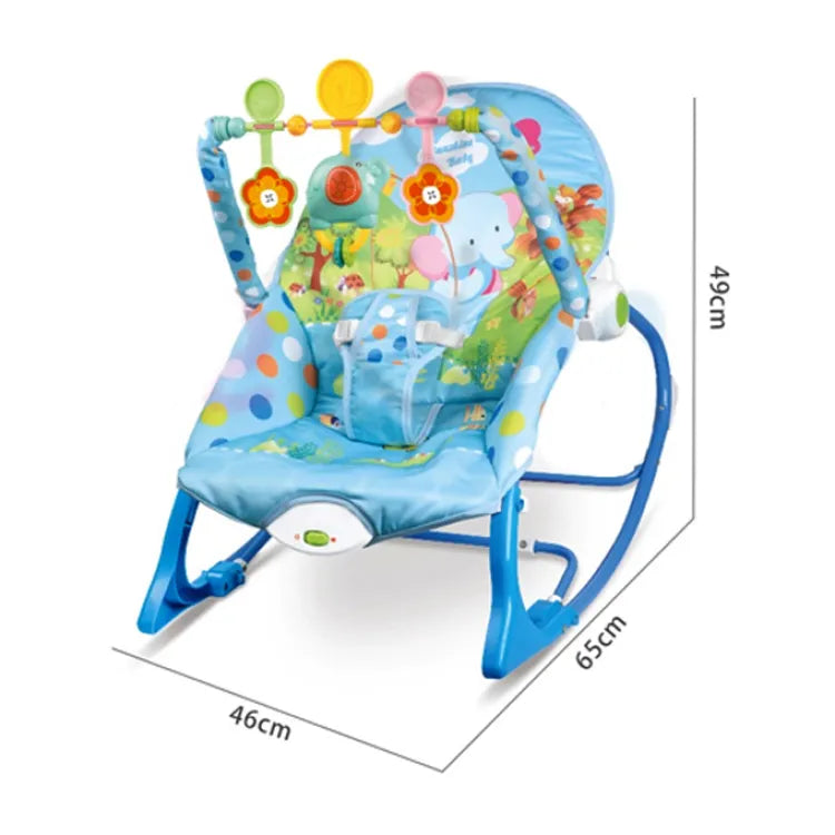 Musical Infant To Toddler Rocker Babysitter With Toys