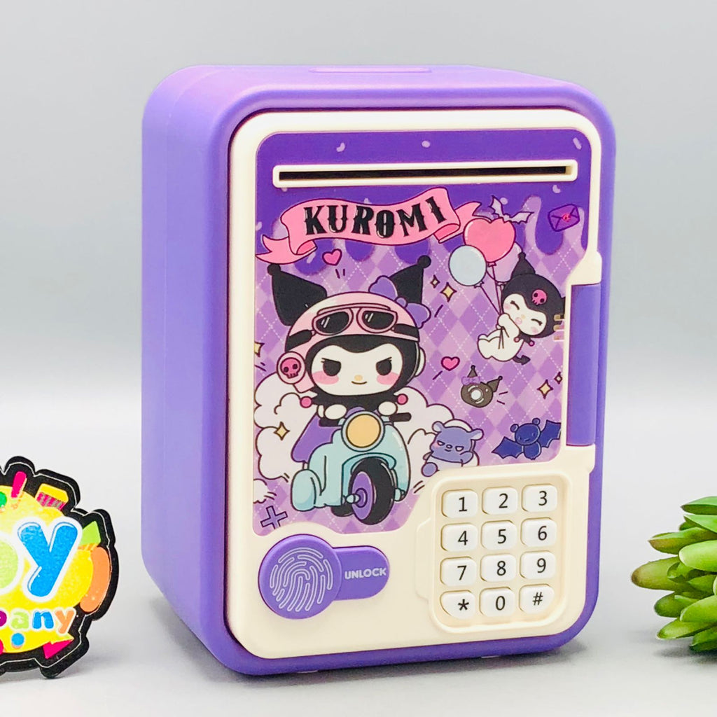 Kuromi Fingerprint & Password Unlock ATM Machine