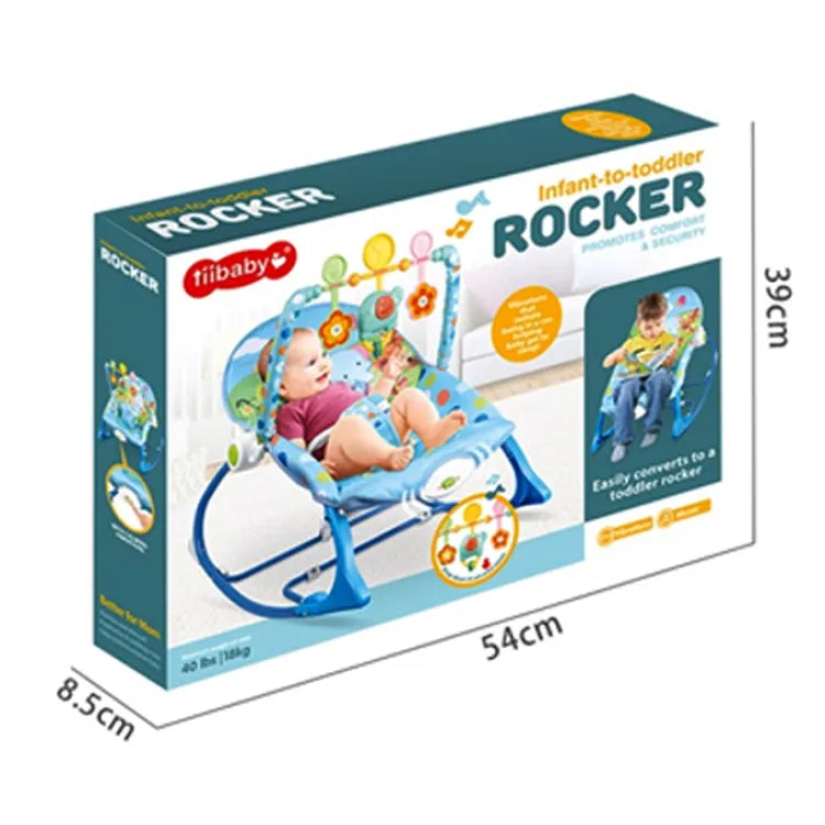 Musical Infant To Toddler Rocker Babysitter With Toys
