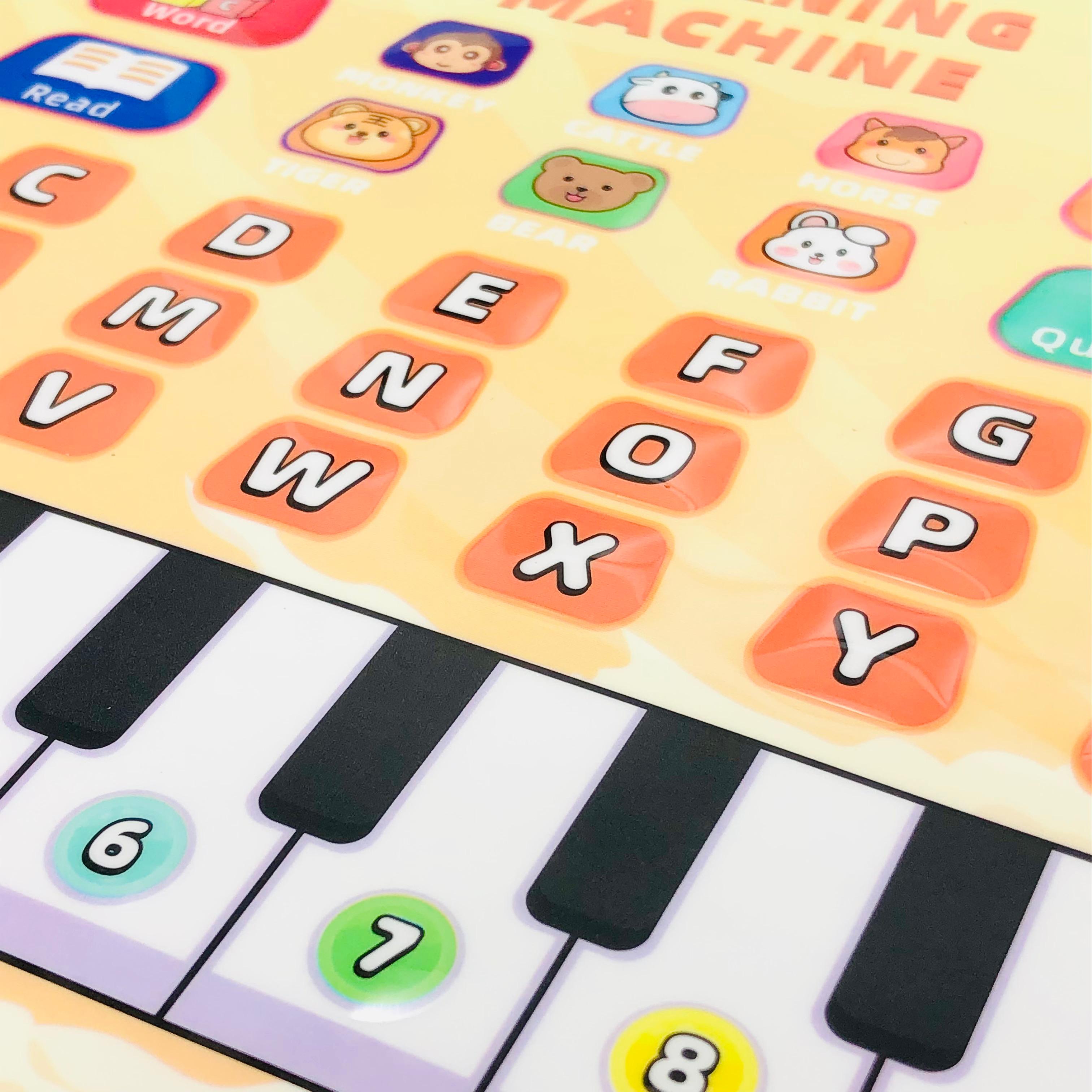 2in1 Kids Learning Laptop & LCD Writing Tablet - Blue