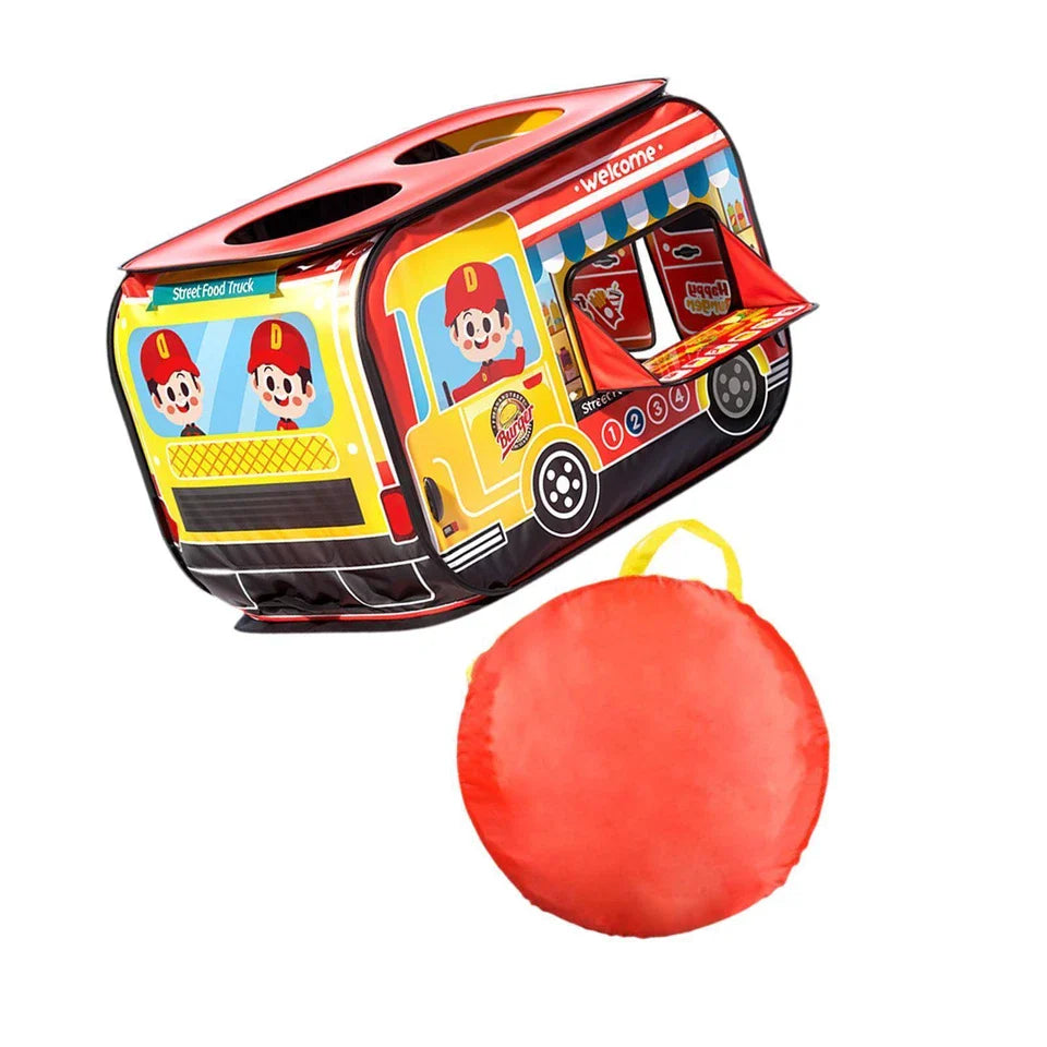 Foldable Kids Street Food Truck Design Tent House