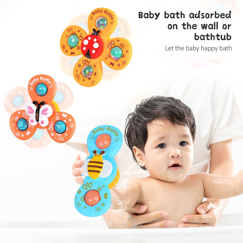 3in1 Delicate Sound Baby Rattle Set