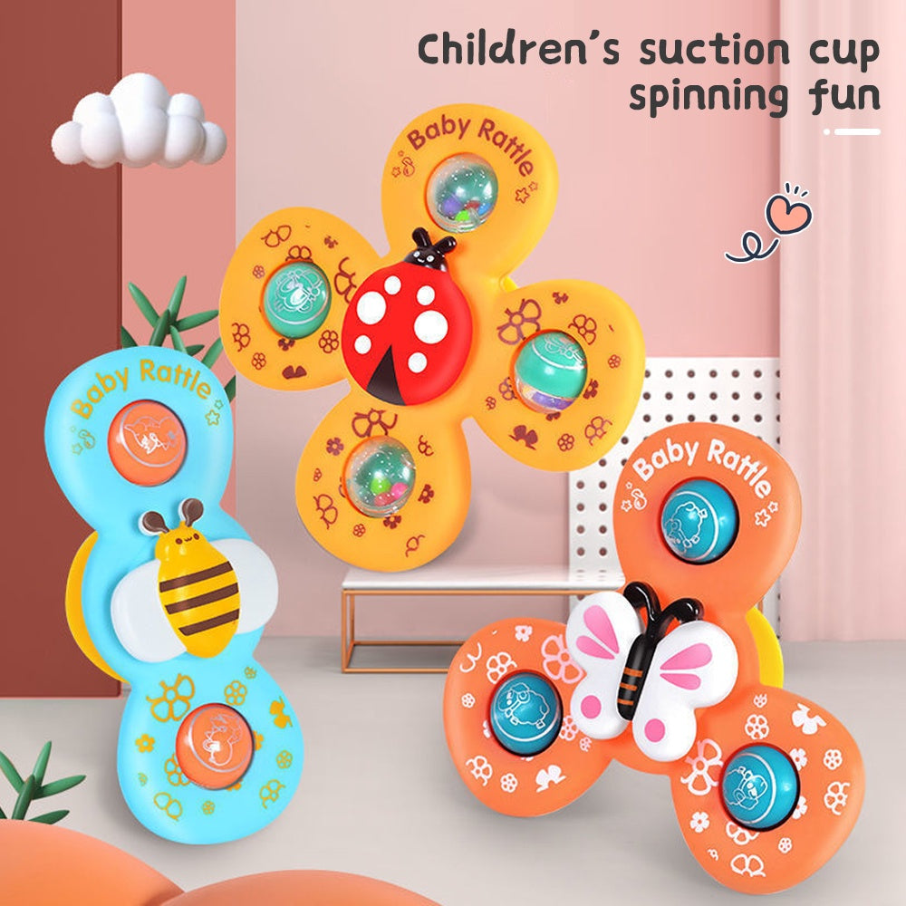 3in1 Delicate Sound Baby Rattle Set
